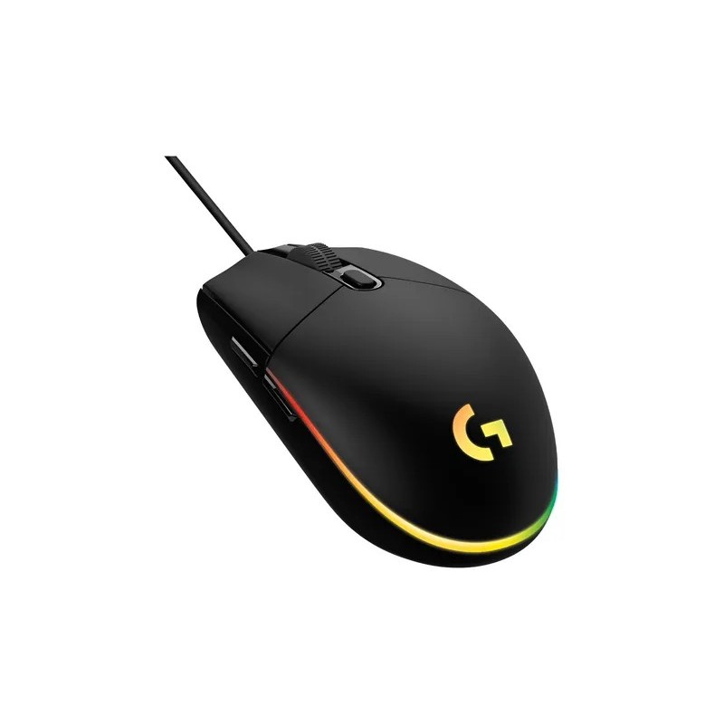 Mouse Gamer Logitech New G203 Lightsync Rgb Color Negro