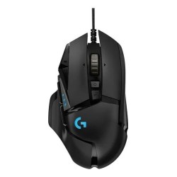 Mouse Gamer Usb Logitech G502 Hero 25.600 Dpi Color Negro