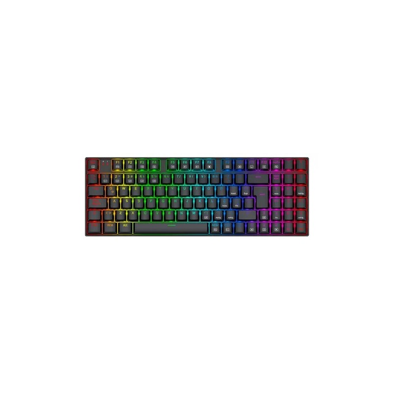 Teclado Gamer Redragon Ziggs K669-rgb Alámbrico, Español, Negro, Red Switch