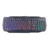 Teclado Gamer Mecánico X-lizzard Rgb Retroiluminado Negro Antighosting 1.5m Español Latinoamérica