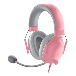 Audífonos Gamer Razer Blackshark V2 X Quartz Color Rosa