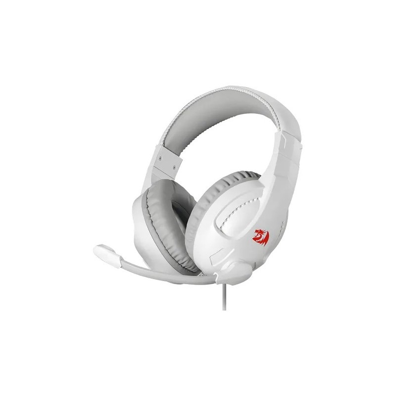Auriculares Redragon Cronus H211w-rgb H211w-rgb Para Jugadores Blancos Con Luz Led Rgb