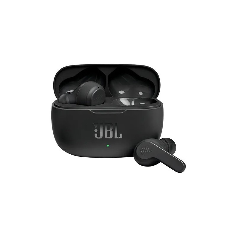 Auriculares In-ear Inalámbricos Jbl Wave 200tws Jblw200tws Black