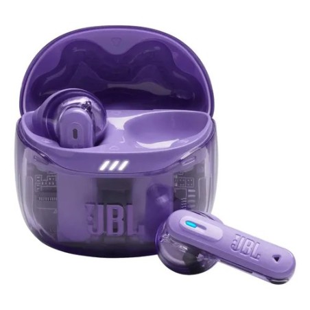 Audífonos Jbl Tune Flex 2 Headphones Tws Ghost Violeta