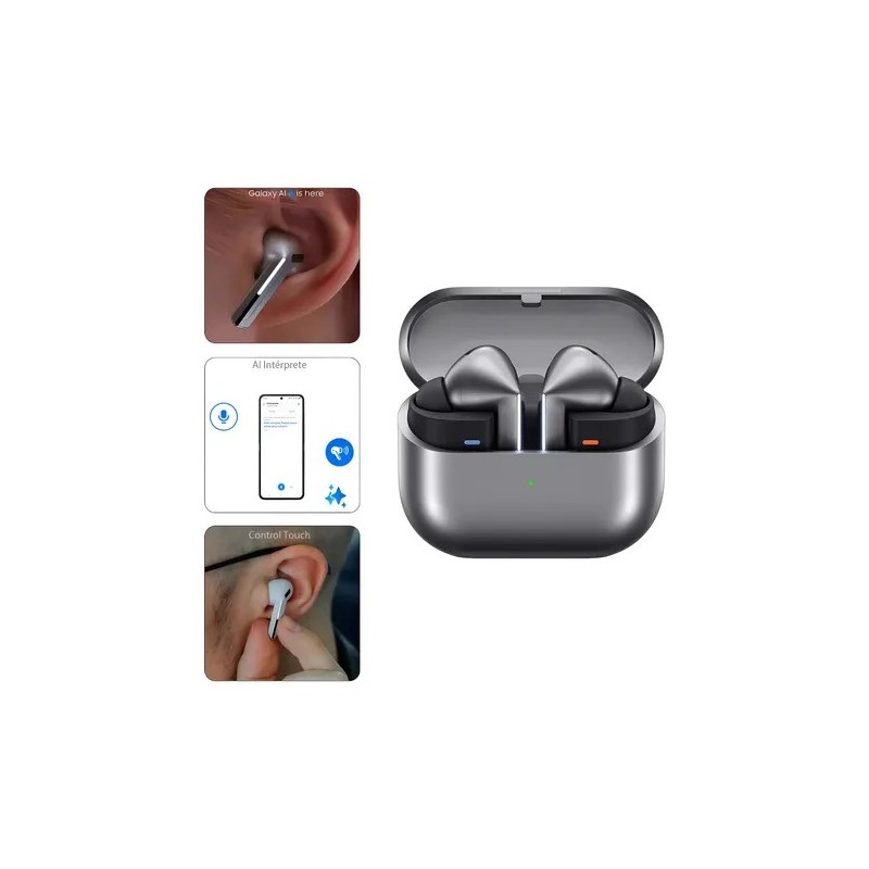 Samsung Galaxy Buds 3 Pro Inalambrico Ai Bt Interpreter In Ear Con Microfono Bluetooth 5.4v Traductor Conversation Mode Color Gr