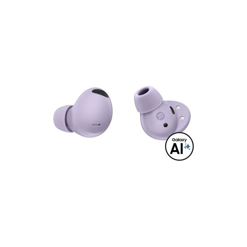 Auriculares Inalámbricos Samsung Galaxy Buds2 Pro Sm-r510 Bora Purple Con Luz Lila Led