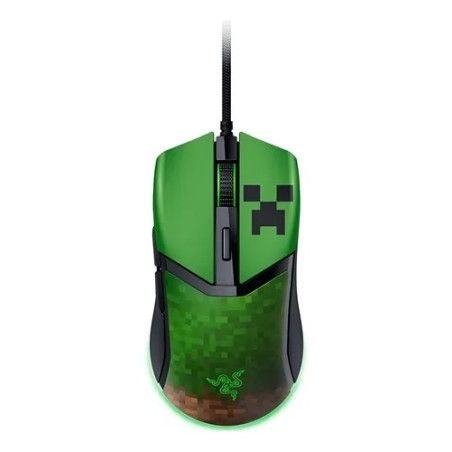 Mouse Gamer Razer Cobra, Minecraft Edition Color Verde